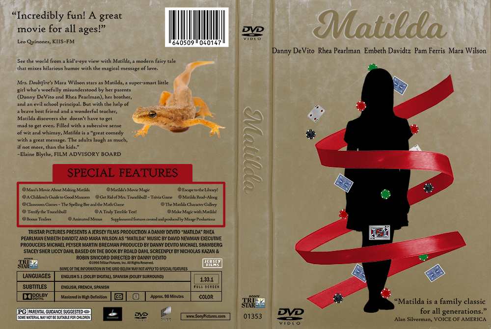 matilda dvd cover